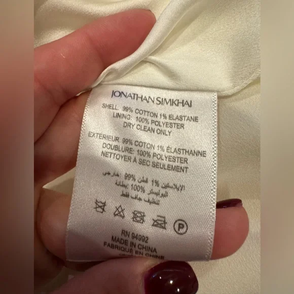 Jonathan Simkhai Rebekah Frayed Bouclé Mini Dress - Picture 9 of 12